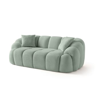 Octavio 2-seters sofa 199x70x80 cm - Turkis - Møbler - Sofaer - 2 seter sofa