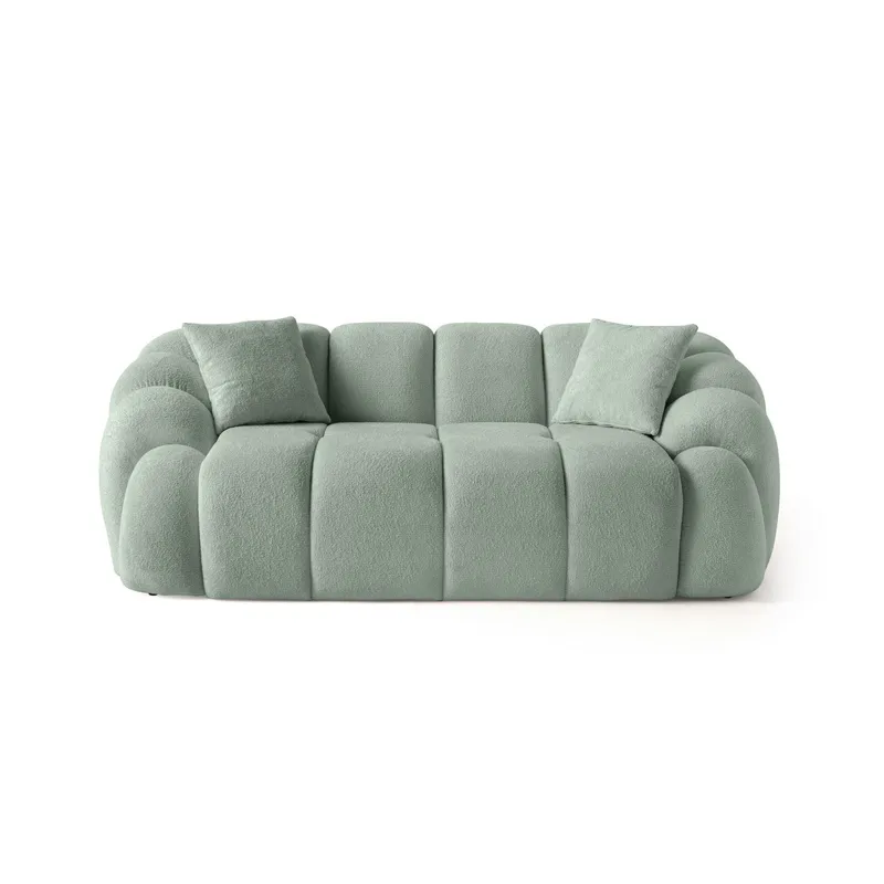 Octavio 2-seters sofa 199x70x80 cm, Turkis