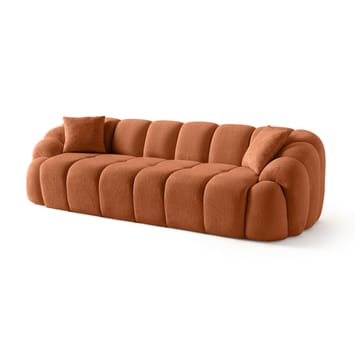 Octavio 4-seters sofa 268x70x80 cm - Flis rød - Møbler - Sofaer - 4 seter sofa