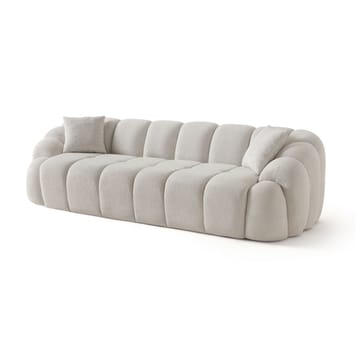 Octavio 4-seters sofa 268x70x80 cm - Hvit - Møbler - Sofaer - 4 seter sofa