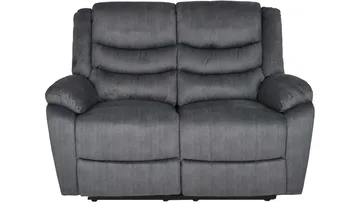 Olvani 2-seters reclinersofa i stoff, elektrisk - Grå - Møbler - Sofaer - Reclinersofaer