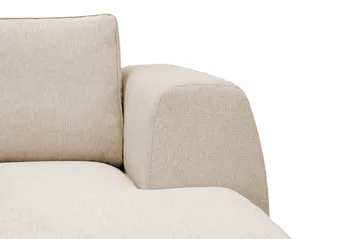 Optus 6-seters U-sofa med divan og sjeselong høyre - Beige - Møbler - Sofaer - U-sofa