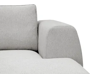 Optus 6-seters U-sofa med divan og sjeselong høyre - Lysegrå - Møbler - Sofaer - U-sofa