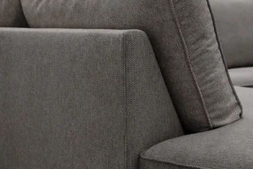 Optus 6-seters U-sofa med divan og sjeselong høyre - Mørkegrå - Møbler - Sofaer - U-sofa