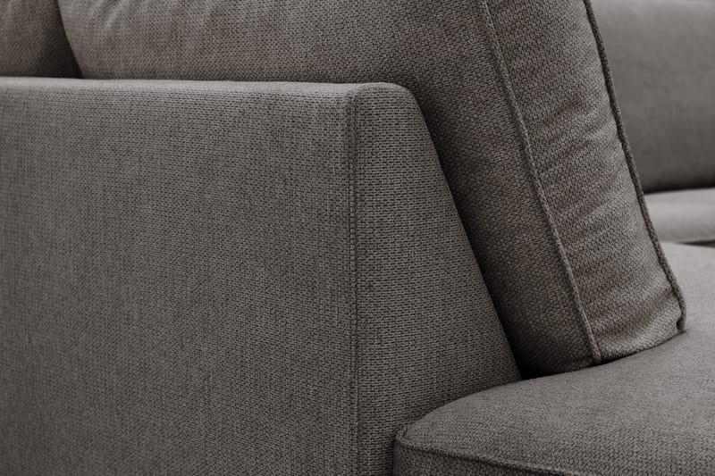 Optus 6-seters U-sofa med divan og sjeselong høyre - Mørkegrå - Møbler - Sofaer - U-sofa