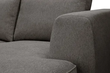 Optus 6-seters U-sofa med divan og sjeselong høyre - Mørkegrå - Møbler - Sofaer - U-sofa