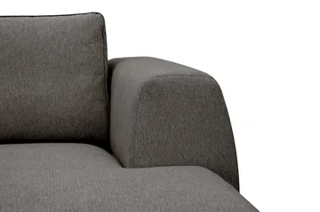 Optus 6-seters U-sofa med divan og sjeselong høyre - Mørkegrå - Møbler - Sofaer - U-sofa