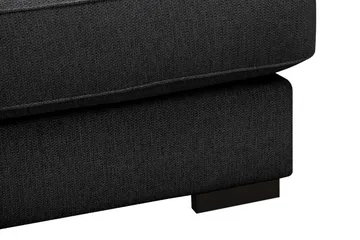 Optus 6-seters U-sofa med divan og sjeselong høyre - Svart - Møbler - Sofaer - U-sofa