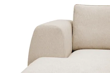 Optus 6-seters U-sofa med divan og sjeselong venstre - Beige - Møbler - Sofaer - U-sofa