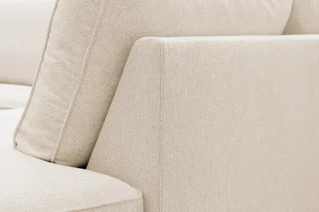 Optus 6-seters U-sofa med divan og sjeselong venstre - Beige - Møbler - Sofaer - U-sofa