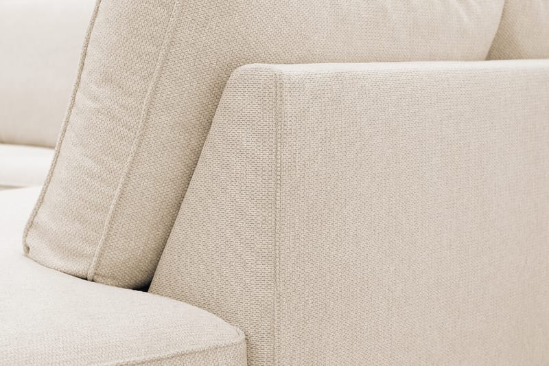 Optus 6-seters U-sofa med divan og sjeselong venstre - Beige - Møbler - Sofaer - U-sofa
