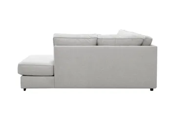 Optus 6-seters U-sofa med divan og sjeselong venstre - Lysegrå - Møbler - Sofaer - U-sofa