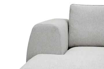 Optus 6-seters U-sofa med divan og sjeselong venstre - Lysegrå - Møbler - Sofaer - U-sofa