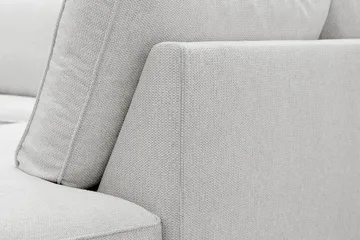 Optus 6-seters U-sofa med divan og sjeselong venstre - Lysegrå - Møbler - Sofaer - U-sofa