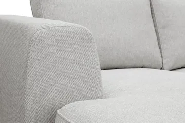 Optus 6-seters U-sofa med divan og sjeselong venstre - Lysegrå - Møbler - Sofaer - U-sofa