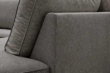 Optus 6-seters U-sofa med divan og sjeselong venstre - Mørkegrå - Møbler - Sofaer - U-sofa