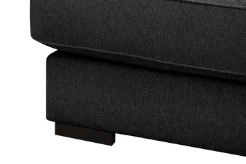 Optus 6-seters U-sofa med divan og sjeselong venstre - Svart - Møbler - Sofaer - U-sofa