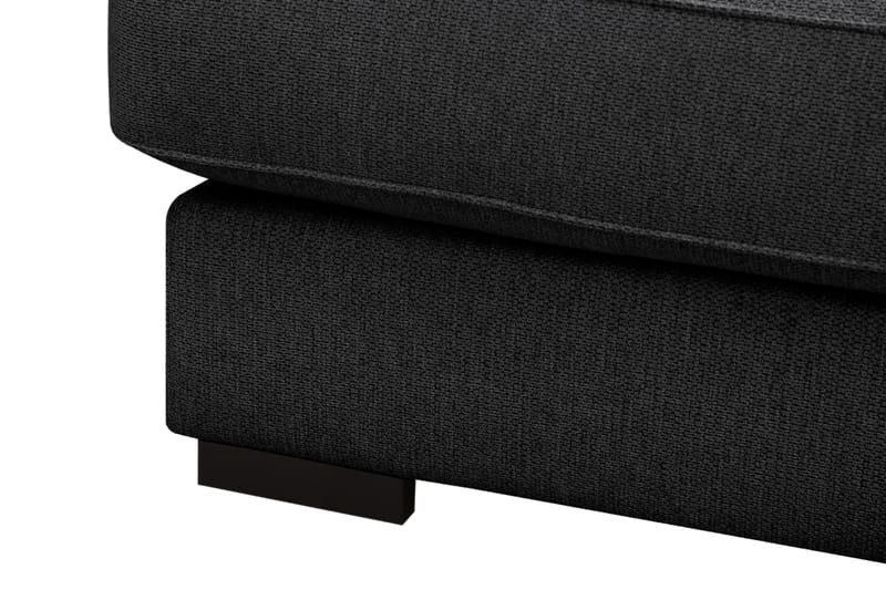 Optus 6-seters U-sofa med divan og sjeselong venstre - Svart - Møbler - Sofaer - U-sofa