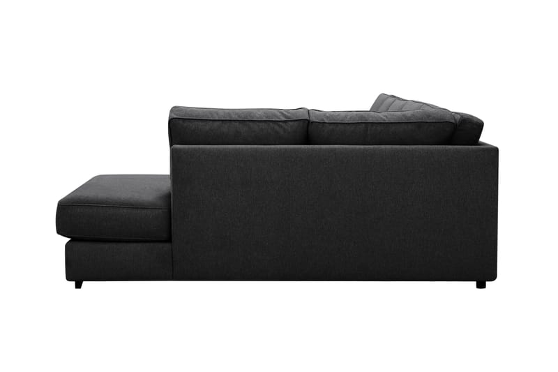 Optus 6-seters U-sofa med divan og sjeselong venstre - Svart - Møbler - Sofaer - U-sofa