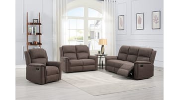 Orvella reclinersofa 3-seter - Brun - Møbler - Sofaer - Reclinersofaer