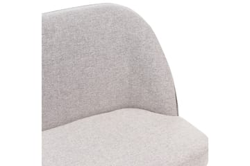 Osbyn 2-seter Sofa i Stoff med Metallben - Grå - Møbler - Sofaer - 2 seter sofa