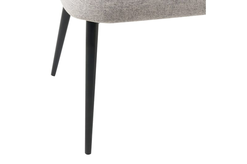 Osbyn 2-seter Sofa i Stoff med Metallben - Grå - Møbler - Sofaer - 2 seter sofa