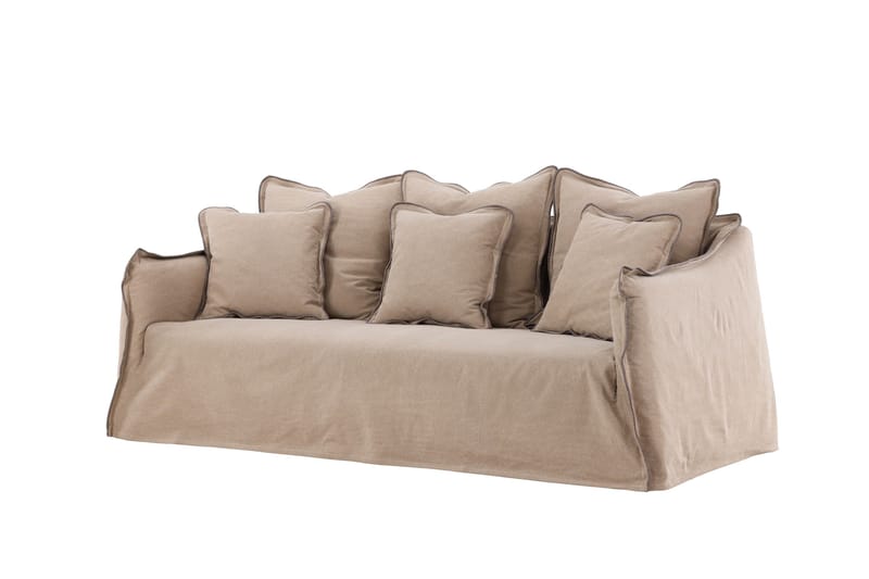 Oskarshamn Sofa 3-seter - Brun - Møbler - Sofaer - 3 seter sofa