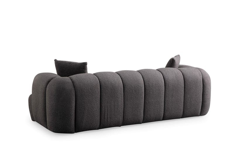 Puffin 3-seters Sofa - Antrasitt - Møbler - Sofaer - 3 seter sofa