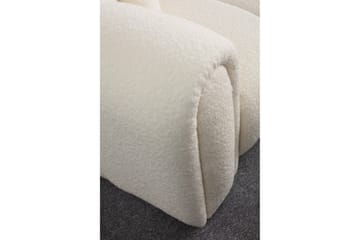 Puffin 3-seters Sofa - Hvit - Møbler - Sofaer - 3 seter sofa