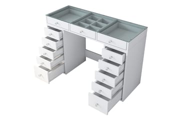 Ramender Sminkegruppe Bord + Stol - Hvit - Møbler - Sofaer - Sofagrupper