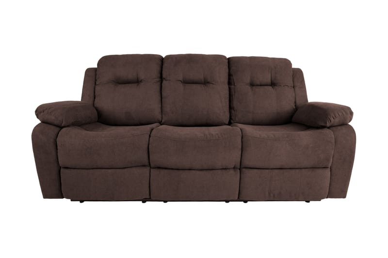 Reclinersofa Dixon 210x95x102 cm Brun - 3 seters kinosofa & reclinersofa - Reclinersofaer