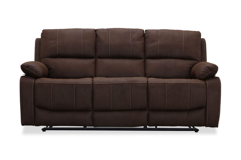 Reclinersofa Lovington - Brun - 3 seters kinosofa & reclinersofa - Reclinersofaer