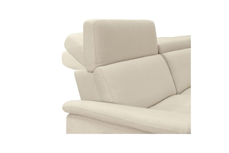 Reclinersofa uten hjørne Loft24 3-seters sofa Rayland Vit - Møbler - Sofaer - Reclinersofaer