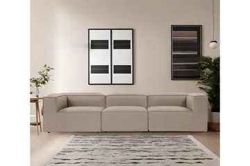 Redlands Sofa 3-seter - Brun - Møbler - Sofaer - 3 seter sofa