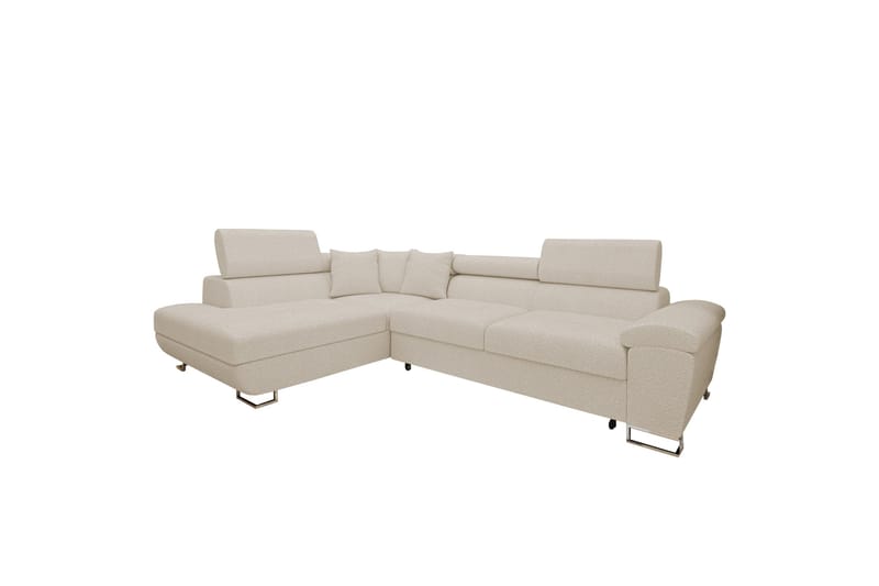 Reginia Sofa med Sjeselong 3-seter, Beige