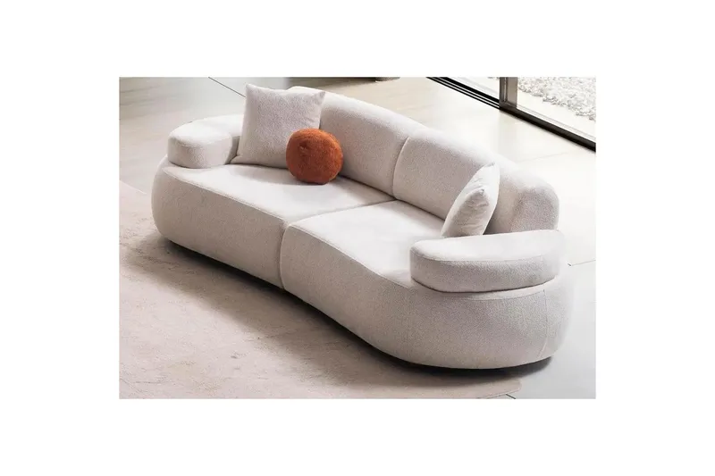 Rio Sofa 3-seter - Kremhvit - Møbler - Sofaer - 3 seter sofa