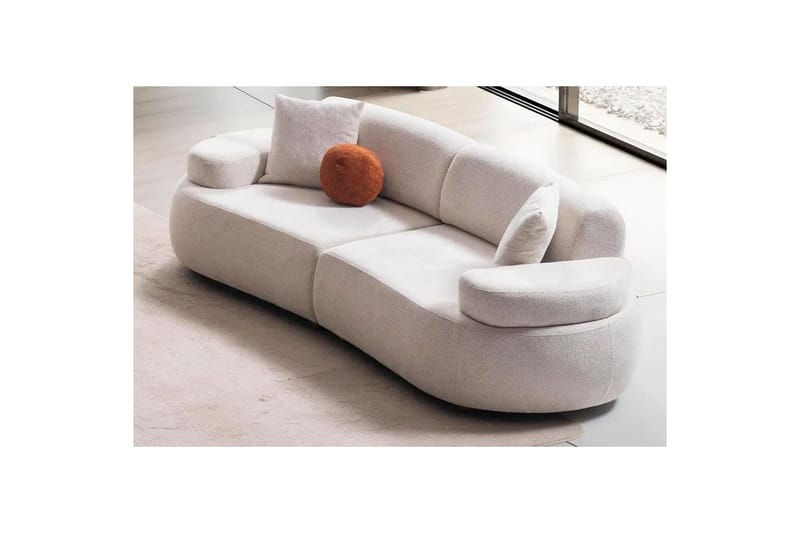 Rio Sofa 3-seter - Kremhvit - Møbler - Sofaer - 3 seter sofa