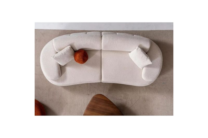Rio Sofa 3-seter - Kremhvit - Møbler - Sofaer - 3 seter sofa