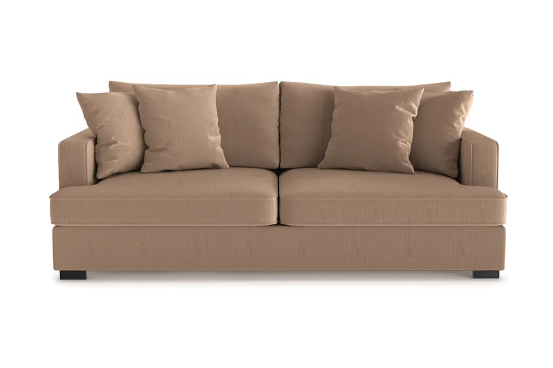 Rossita 3-seters Dyp Sofa i Kordfløyel, Brun