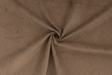 Rossita 3-seters Dyp Sofa i Kordfløyel - Brun - Møbler - Sofaer - 3 seter sofa