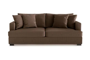 Rossita 3-seters Dyp Sofa i Kordfløyel