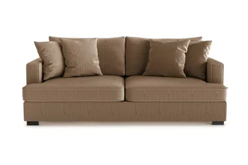 Rossita 3-seters Dyp Sofa i Kordfløyel