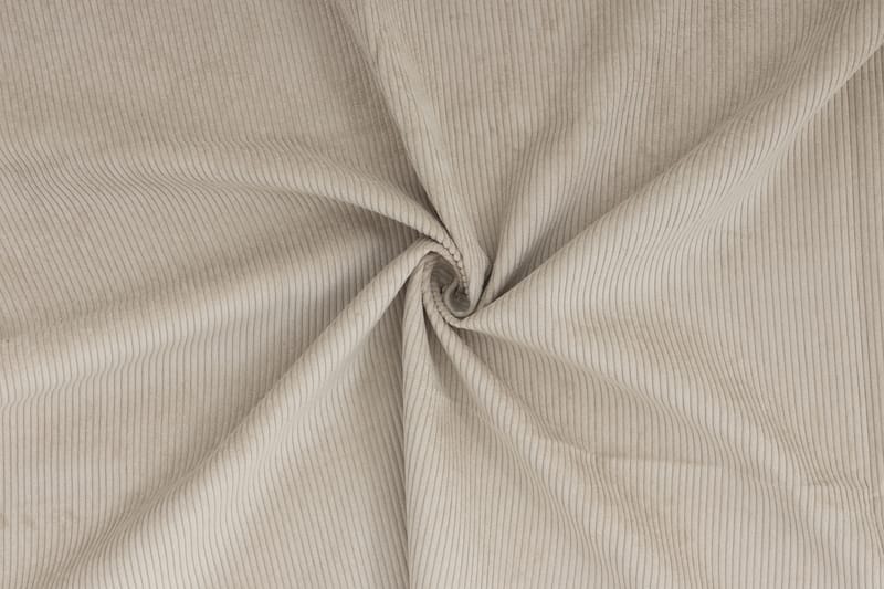 Rossita 3-seters Dyp Sofa i Kordfløyel - Greige - Møbler - Sofaer - 3 seter sofa