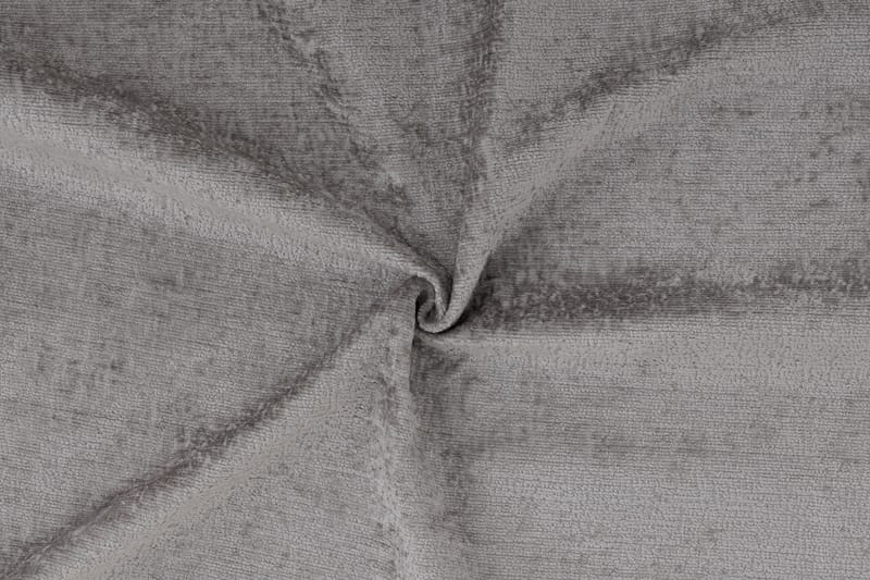 Rossita 3-seters Dyp Sofa med Hel Pute i Chenille - Grå - Møbler - Sofaer - 3 seter sofa