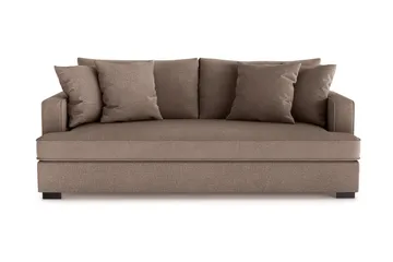 Rossita 3-seters Dyp Sofa med Hel Pute i Stoff