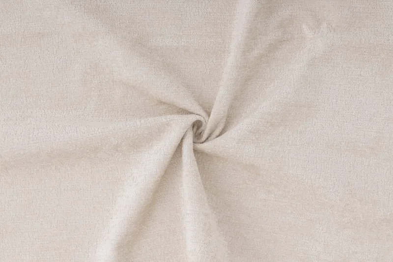 Rossita 3-seters Dyp Sofa med Hel Pute i Chenille - Beige - Møbler - Sofaer - 3 seter sofa