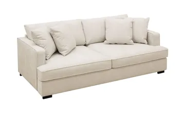 Rossita 3-seters Dyp Stoffsofa - Beige - Møbler - Sofaer - 3 seter sofa