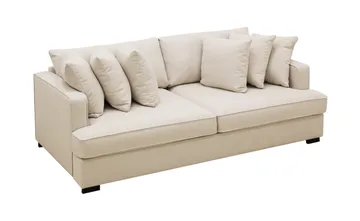 Rossita 4-seters Dyp Sofa i Bouclé - Beige - Møbler - Sofaer - 4 seter sofa
