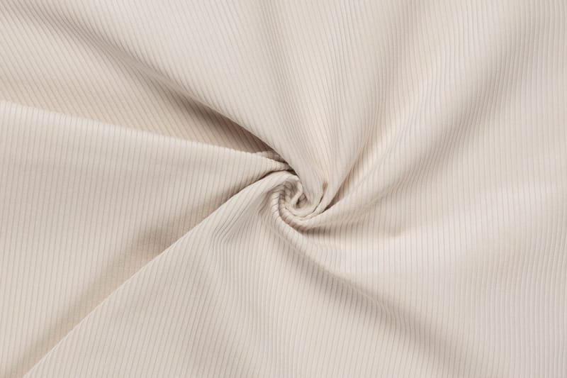 Rossita 4-seters Dyp Sofa i Kordfløyel - Beige - Møbler - Sofaer - 4 seter sofa