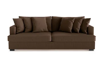 Rossita 4-seters Dyp Sofa i Kordfløyel
